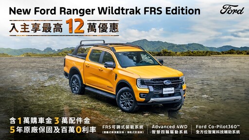 國產休旅購車利多,Ford響應貨物稅減徵、Kuga力挺價83.9萬起,再享高額零利率與原廠保固!