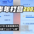 看網路直播半年斗內910萬元 中國23歲女子「衝動消費」想退款遭拒