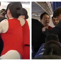 女乘客機艙互毆「狠咬空姐」 她委屈喊：你咬到我啦