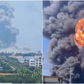 山東化工廠爆炸釀5死！ 工人急逃「化學槽瞬間炸噴」驚悚畫面曝