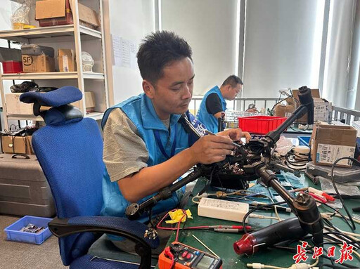 維修無人機「1年破6000台」 湖北女開公司開培訓課！收入超可觀