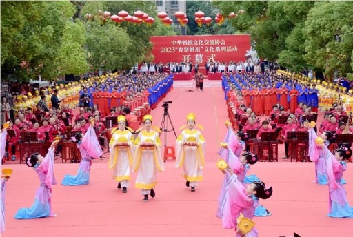 莆田2023春祭媽祖大典順利舉行│浩天宮主委王經綻:兩岸同根同源