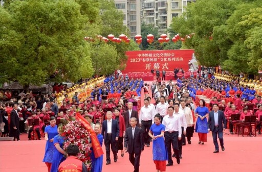 莆田2023春祭媽祖大典順利舉行│浩天宮主委王經綻:兩岸同根同源