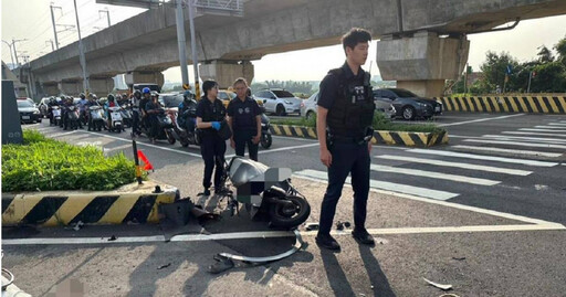 熱血交警遭違規左轉車輾斃 母曝從警原因「喜歡李昌鈺」：他很有正義感