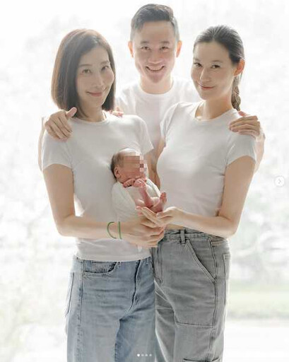 錢德月當外婆了…升格「最美阿嬤」 三代同堂合照曝光