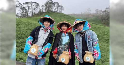 丁噹同框鼓鼓蕭秉治 換上斗笠竟變時尚單品