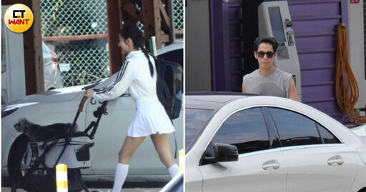 舊情綿綿1/才否認復合⋯GINO貼心幫忙夏宇禾 開車進入女方住處