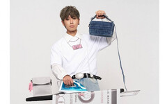 鼓鼓首度進攻時尚圈 把熨燙板當衝浪板險出事