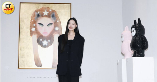 Lily許韶恩首場個展今日揭幕 畫作名字藏對姨媽大S的愛