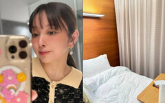 愛紗子宮肌瘤手術貧血「輸了2公升」 看新聞一幕眼眶濕了