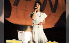 丁噹首度親眼目睹熱氣球 瘋狂追星興奮打卡