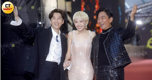 金鐘60／最亮焦點！Lulu披4000萬珠寶揪陳漢典走紅毯 吳宗憲虧「愛狗男女」