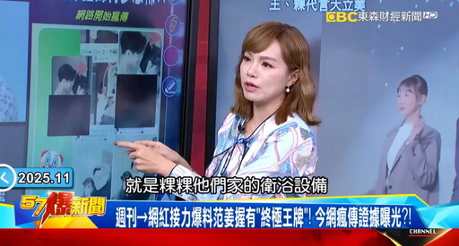 王子、粿粿「疑裸擁照」瘋傳!名嘴公開比對衛浴設備 徵信社:不要煽風點火