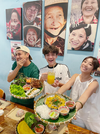 高雄下酒菜料理競賽 海外美食交流梁舒涵等五人組成食賞玩家前進「越南」