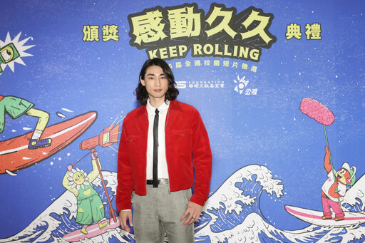 第16屆「感動久久」全國校園短片徵選頒獎典禮 章廣辰首次擔任評審看作品看到落淚