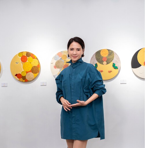 李心潔化身畫家開展《糖不甩》 林奕華盛讚：能量細膩又誠實