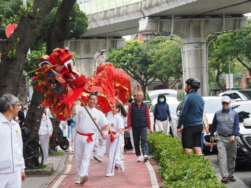 太極門內湖道館新春茶敘 小龍送福平安樂 傳遞為愛勇敢歡喜能量