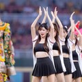 樂天女孩和「媽祖」共舞加持助獲勝！岱縈：從內到外都穿黑的