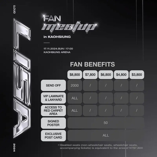 最便宜3800！Lisa高雄見面會資訊大公開