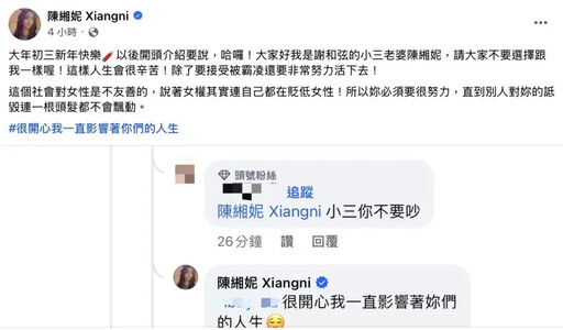 泣訴心聲：努力活下去 陳緗妮長年被嗆小三