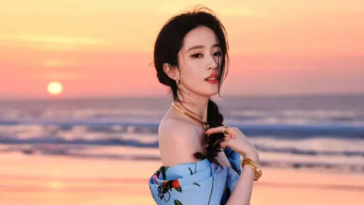 沙漠上拉筋粉絲看暈 劉亦菲像真人茉莉公主