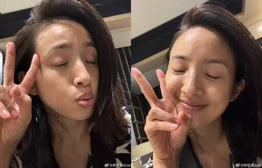 美肌濾鏡全關!林依晨穿深V禮服登金雞紅毯