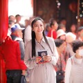 蔡允潔宣布喜獲麟兒 「琥珀心經燈書」加持丨2 歲女兒「小福星」7月添弟 北港朝天宮還願
