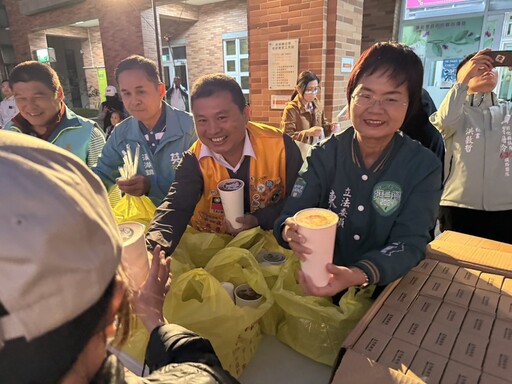 歡慶中華隊奪冠 溪湖發放500碗爌肉飯及1000杯手搖飲料