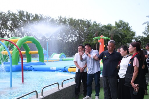 知卡宣親子水上遊樂區第一期工程完工 7/12將開放夏季戲水