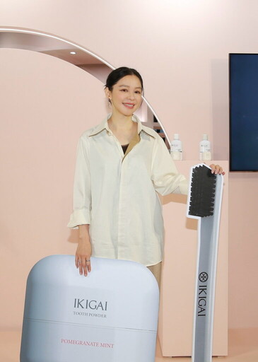 Vivian徐若瑄代言CSD全新口腔保養品牌IKIGAI 記者會亮麗現身 分享齒間Spa保養哲學