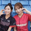 日本AKB48前成員鈴木優香 來台球場追星探班啦啦隊大人物？
