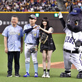 郭陳CP出場歡聲雷動 I-DLE MINNIE開球點燃高潮