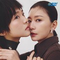 賈靜雯&林廷憶：「不同的靈魂拉扯又靠近，對抗又包容。這對『母女』似乎不只存在於角色裡。」