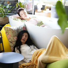 《看看你有多愛我》楊謹華笑稱拍攝「綁母入浴缸」滿爽的！