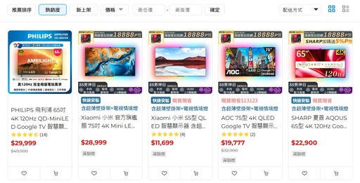 七夕優惠買電視就送壁掛架＋情境燈！客廳直接變成浪漫電影院，看鬼滅視覺爽度爆表