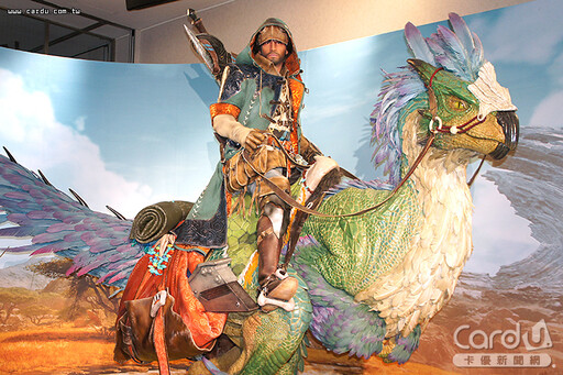 魔物獵人展A9館開幕 庫洛魔法使快閃南西店