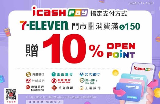 2024 OPEN錢包/icash聯名卡/OPENPOINT信用卡推薦，最高11%回饋