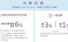 聯邦幸福M卡國外3%/保費1.2%/旅遊交通6%回饋