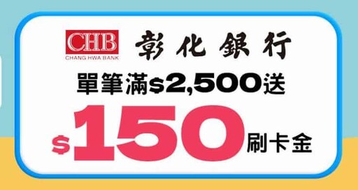 2024彰銀My樂卡行動支付新戶6.5%/舊戶3.5%回饋