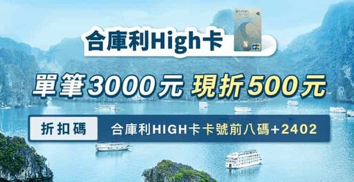 2024合作金庫推薦信用卡，最高行支娛樂11%/電信加油6%回饋