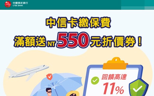 中信Agoda聯名卡，訂房16%/交通餐飲5%/最高40%折扣