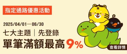 2025全支付信用卡推薦/活動彙整,最高4%回饋