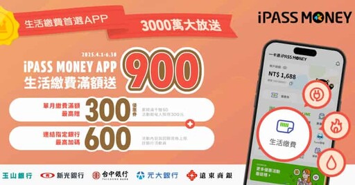2025 iPASS MONEY/一卡通優惠推薦,繳費5%回饋