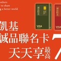 凱基誠品聯名卡，最高國內2.3%/誠品7%回饋