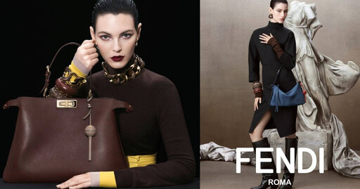 FENDI 2024秋冬女裝系列廣告超生火！優雅洋裝搭配時髦包款怎麼可能每套都這麼好看！