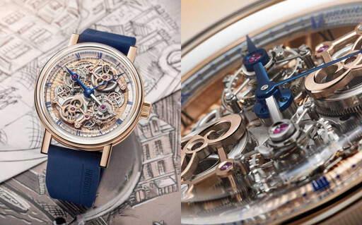歡慶寶璣Breguet台北101專賣店全新概念盛大開幕，店內兩款首次曝光的雙陀飛輪腕錶讓錶迷收藏家大讚:這工藝真的太厲害！