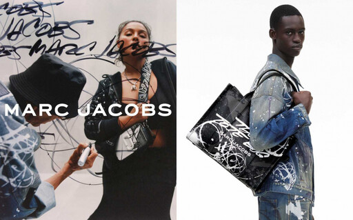 MARC JACOBS 40周年慶系列活動盛大展開！不但與全球知名塗鴉藝術家FUTURA推出限量聯名單品，台灣櫃點更舉辦客製化手繪服務！