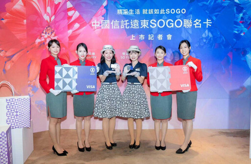 愛逛SOGO必辦「中國信託遠東SOGO聯名卡」！首刷就送600元、店內消費最高享3%回饋，週慶血拚超划算！