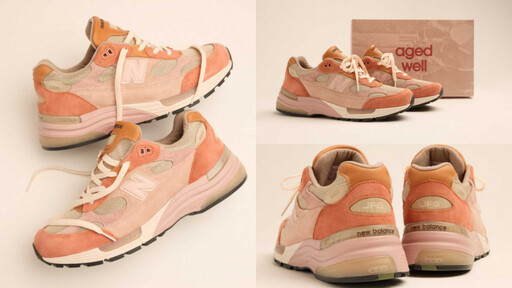 聯名球鞋買不完！甜酷代表PUMA x Hello Kitty、時髦潮流SUPERSTAR 82，這雙New Balance x Joe Freshgoods聯名 992粉嫩爆擊