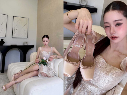 可塩可甜！春夏必收芭蕾舞鞋：PRADA以豐富材質引爆潮流、CHRISTIAN LOUBOUTIN這雙高跟設計穿上超顯腿細